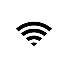 wifi vector icon. wireless isolated icon in grey circle vector illustration. Illustration on white background isolated