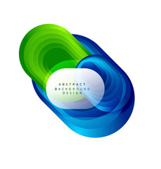 Vector abstract geometric bubble banner created with round shapes. Trendy simple button. Illustration For Wallpaper, Banner, Background, Card, Book Illustration, landing page