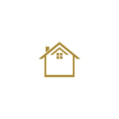 Obraz na płótnie Canvas Real estate logo icon design