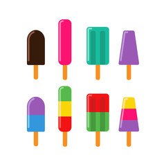 Ice Cream Bar Vector Design Illustration