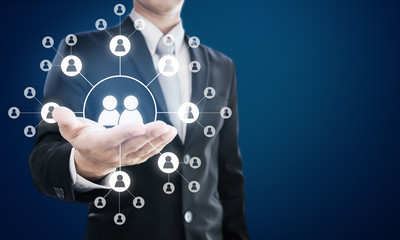 Social networking and business human resource organization