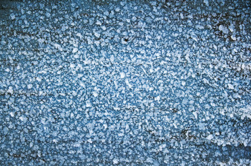 Abstract frozen water. Ice texture winter background