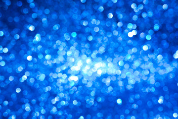 blue glitter abstract background