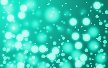 blue bokeh for abstract background 