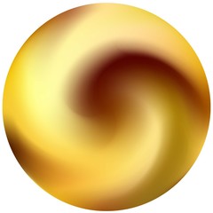 Round smooth blurred background.