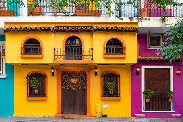 Fototapeta na wymiar Colors of Puerto Vallarta, Mexico.