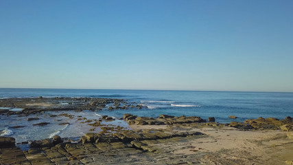 a morning aerial view of norah head