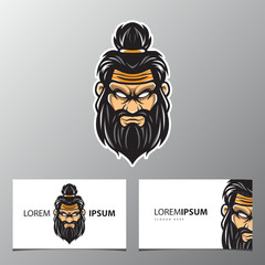 Warrior Vector Logo Template