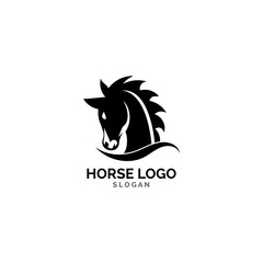 Horse Logo Template Vector illustration design