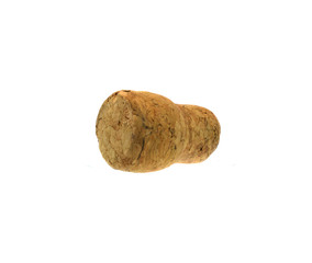 cork isolated on white background
