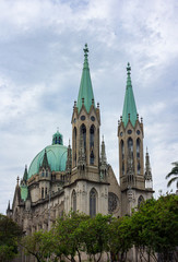 Naklejka na ściany i meble Se Cathedral - Sao Paulo - Brazil.