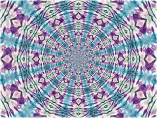 Colorful digital graphic kaleidoscope symmetry mandala style in laser light sunray trial pattern, Tie Dye , spiderweb art abstract background for art projects, banner, business,   card, 3D, template