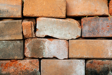 red brick wall background