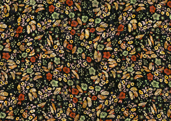 abstract beautiful floral pattern design