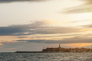 Picturesque view of the city Budva