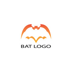 bat open wings flying concept elements icon