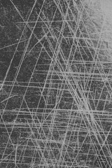 Abstract monochrome grunge stripes background for design.