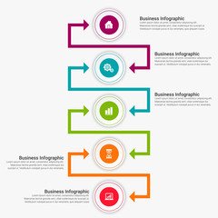 Modern Infographic Options Banner