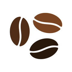 Fototapeta premium ziarna kawy ikona