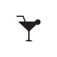 Cocktail icon symbol vector illustration