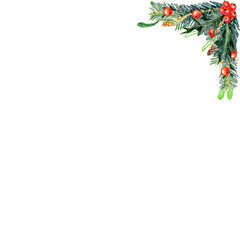 Fototapeta premium Christmas composition