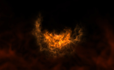 Abstract background imitating a pillar of fire.