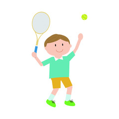 tennis , boy3