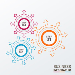 Simple Modern Infographics Template