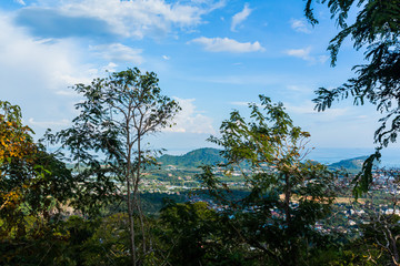 Fototapeta na wymiar Viewpoint, Phuket tourism, Thailand Khao Tou Sae