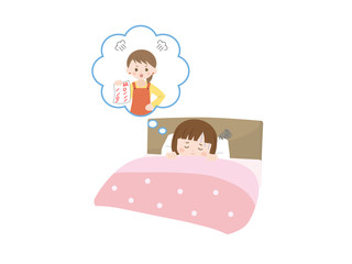子供 女の子 就寝 悪夢