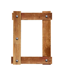 WOOD FONT ,WOODEN PLANK FONT LETTER O