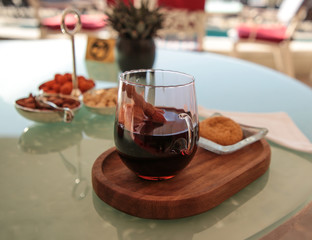 Hot wine for winter and Christmas