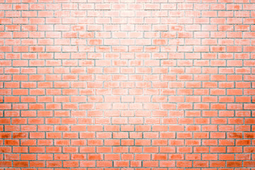 Fototapeta na wymiar Old red bricks wall for texture and background.