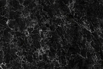 Black marble texture for background or tiles floor decorative design.