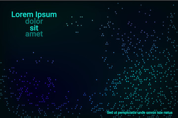 Vector neon background.