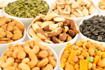 Various kind of nuts
