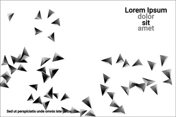 
Triangular background.