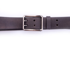 belt or brown colour belts on a background new.
