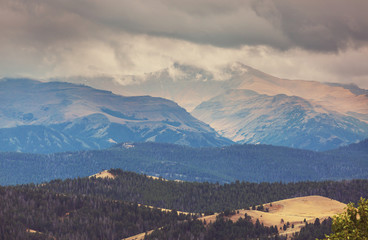 Obraz premium Autumn mountains