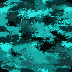 Vector military camouflage seamless pattern.