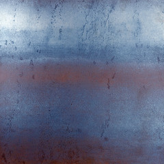 textura de metal con tono azulado