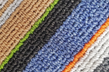 colorful Yarn in texture or background