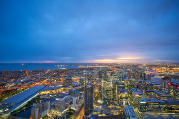 Melbourne's city