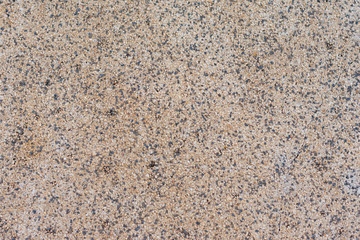 Gravel stone pattern on the floor.