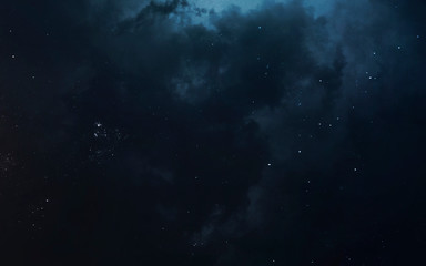 Deep space visualisation, science fiction, beautiful cosmos. Elements of this image furnished by NASA - Powered by Adobe