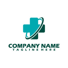 Green leafs human - vector logo concept illustration. Human character logo