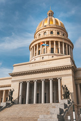 The Capitol in La Habana Vieja, Cuba, Caribe