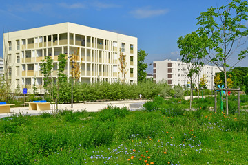 Les Mureaux; France - may 25 2019 : block of flats