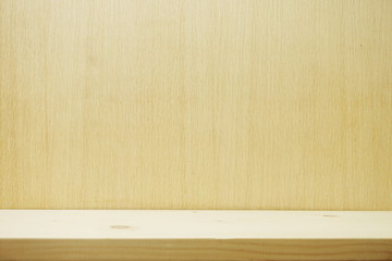 Empty Space table wooden for background