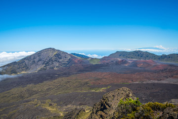 An overlooking view of nature in Maui, Hawaii